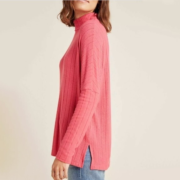 NWT Anthropologie Fiona Hacci Mock Neck Tunic Top - Picture 4 of 8